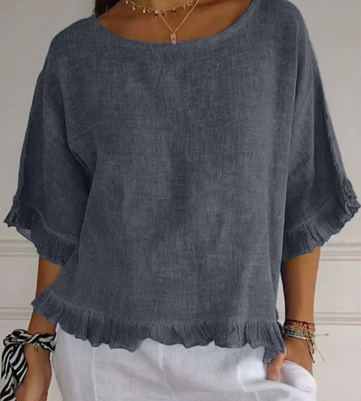 Bella Stride| Multi Linen Shirt