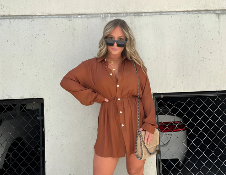 Bella Stride|TRENDY ROMPER DRESS