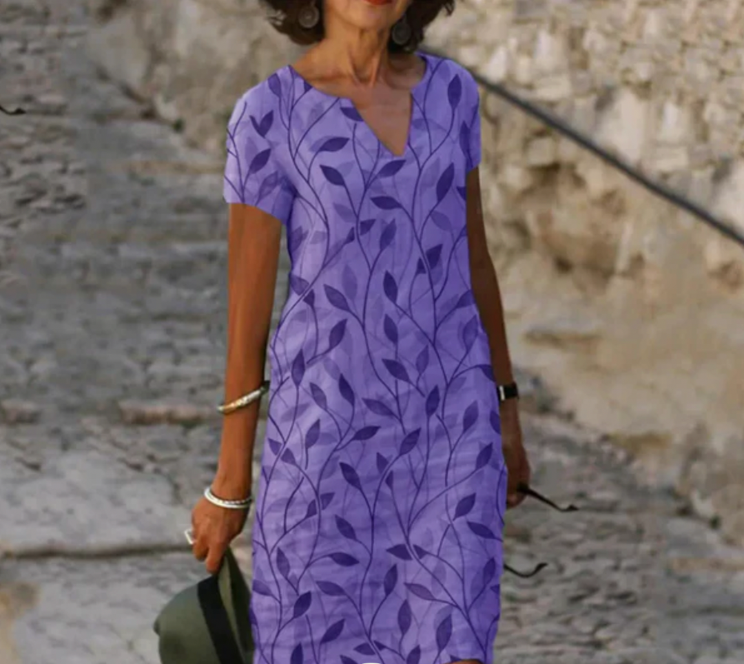 Bella stride| Casual Printed Dress