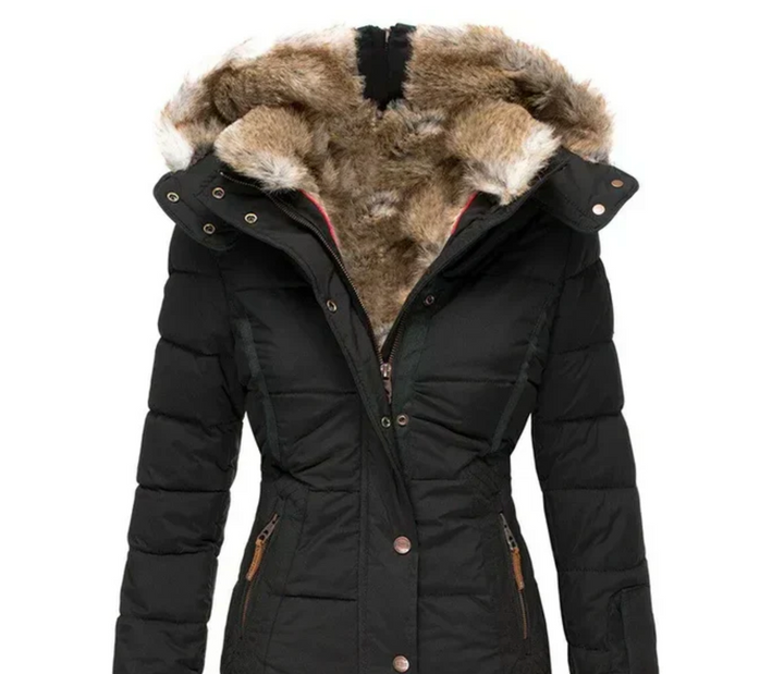 Bella Stride| Bella™ - Cozy Winter Coat with Fur Interior