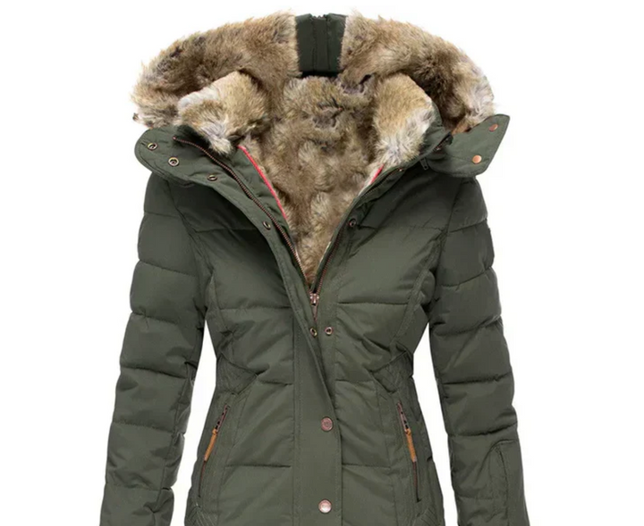 Bella Stride| Bella™ - Cozy Winter Coat with Fur Interior