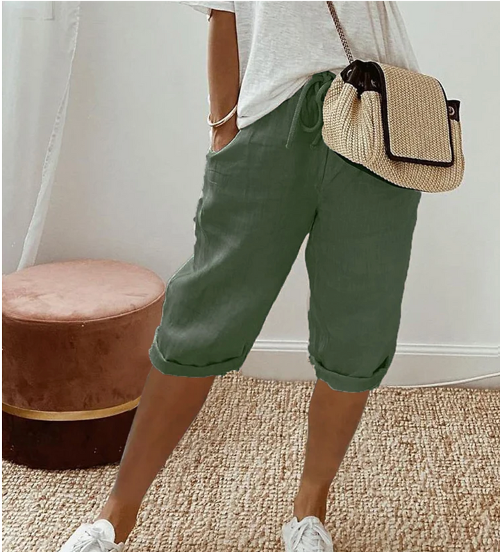Bella Stride| Emma Cotton-Linen Women's Trousers