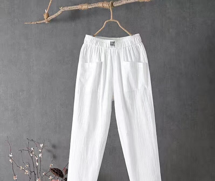 Bella Stride| Olivia - Linen Blend Trousers