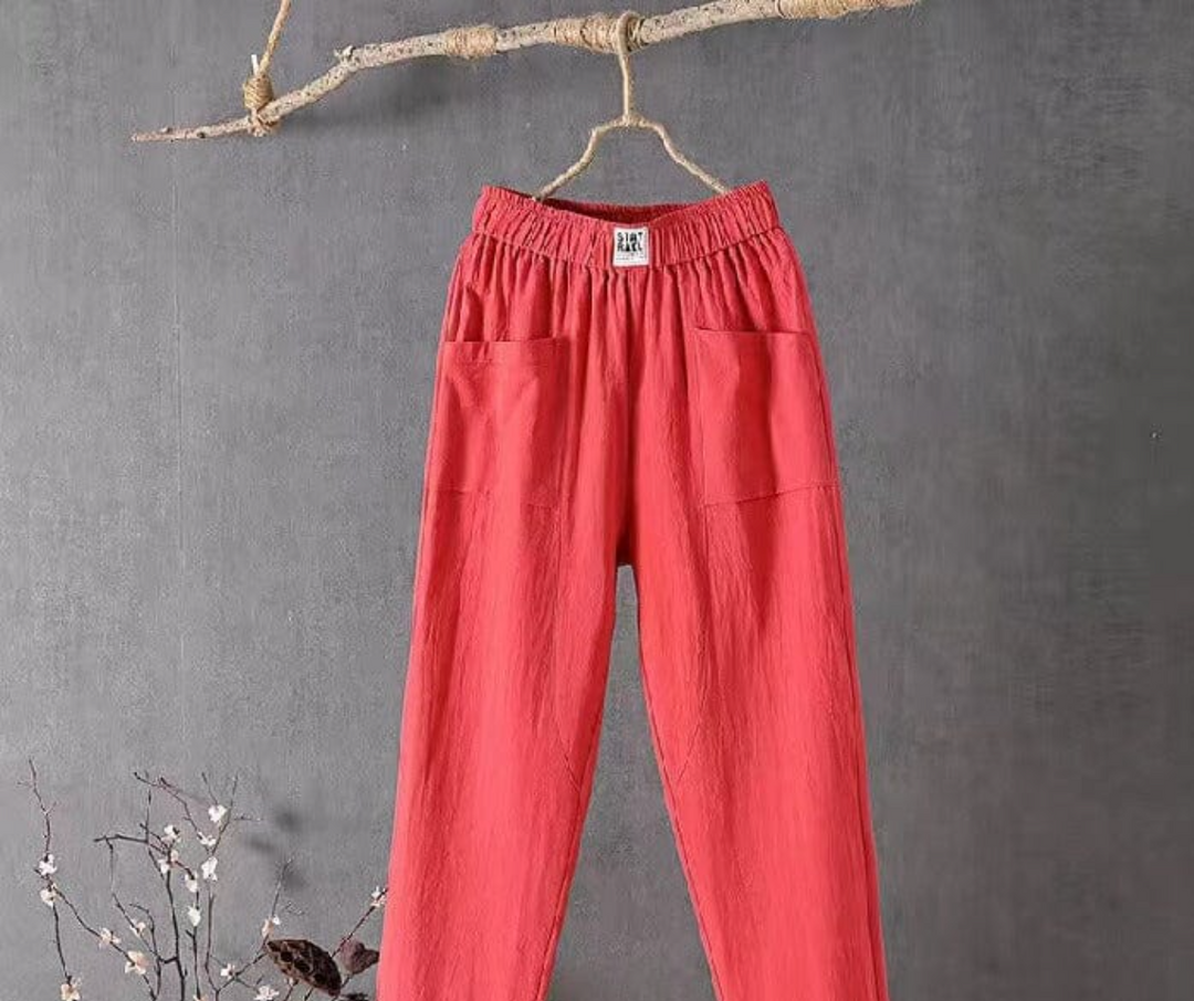 Bella Stride| Olivia - Linen Blend Trousers