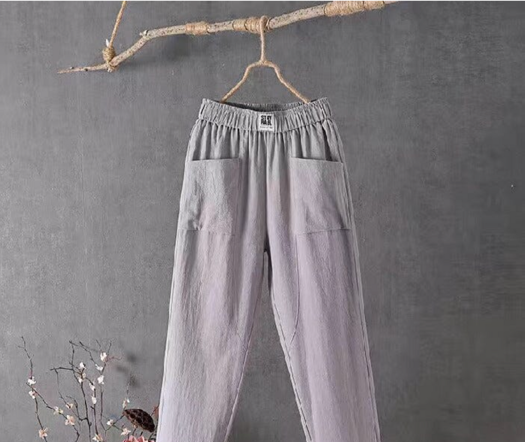 Bella Stride| Olivia - Linen Blend Trousers