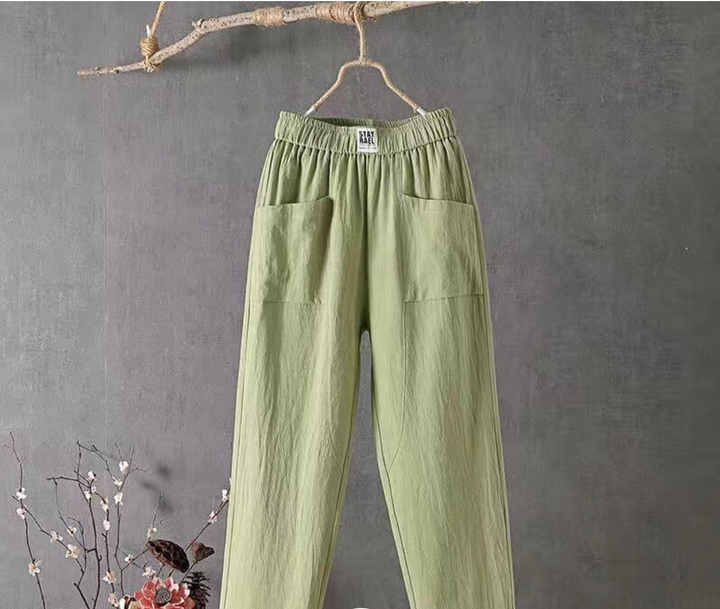 Bella Stride| Olivia - Linen Blend Trousers