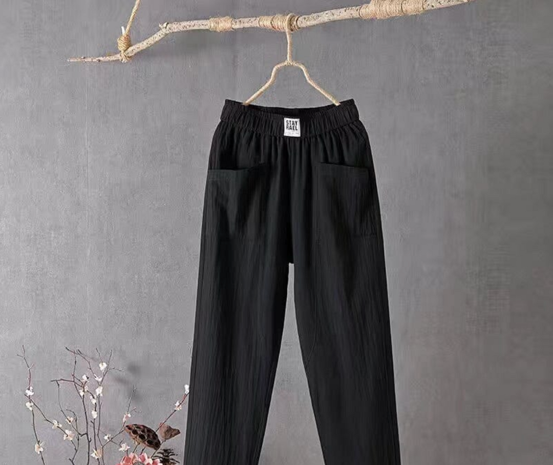 Bella Stride| Olivia - Linen Blend Trousers