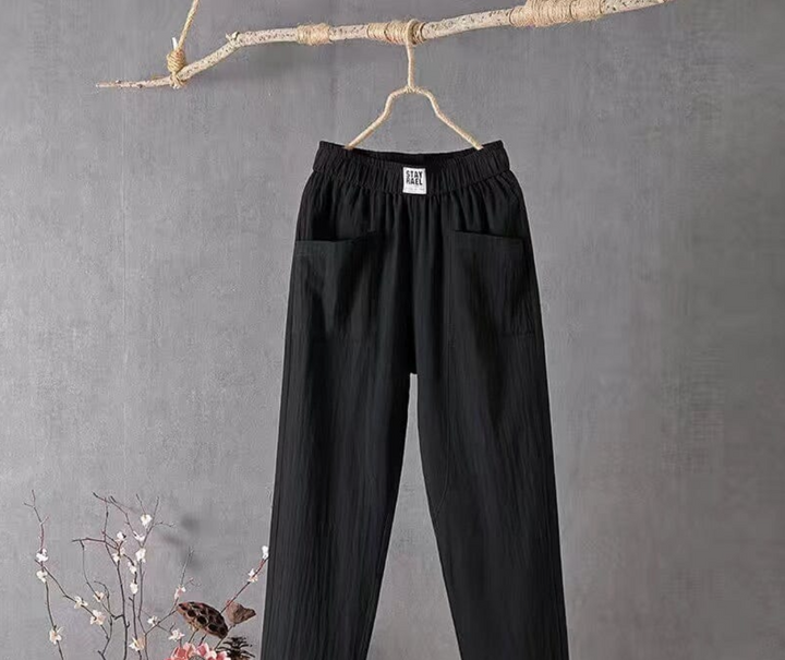 Bella Stride| Olivia - Linen Blend Trousers