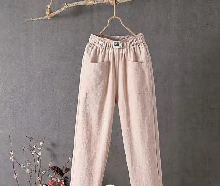 Bella Stride| Olivia - Linen Blend Trousers