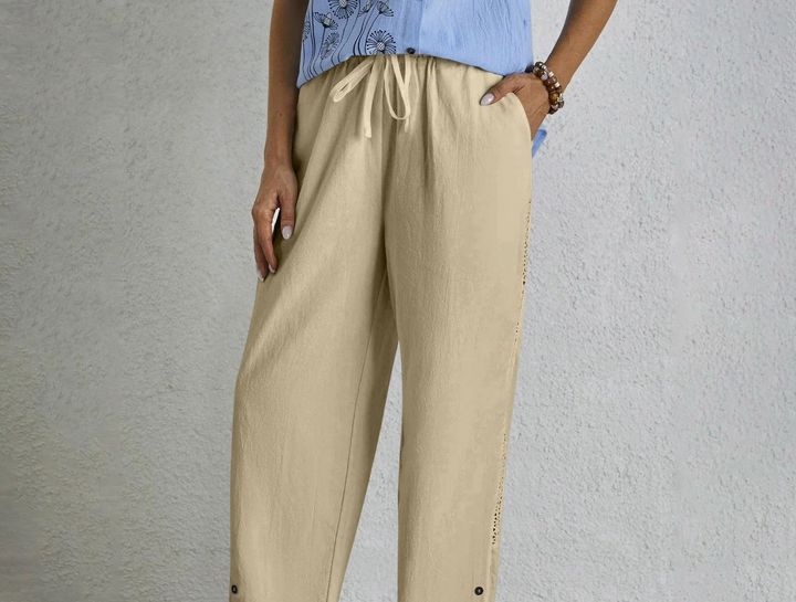 Bella Stride| Selena - Easy Buttoned Pants