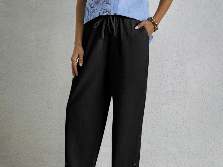 Bella Stride| Selena - Easy Buttoned Pants