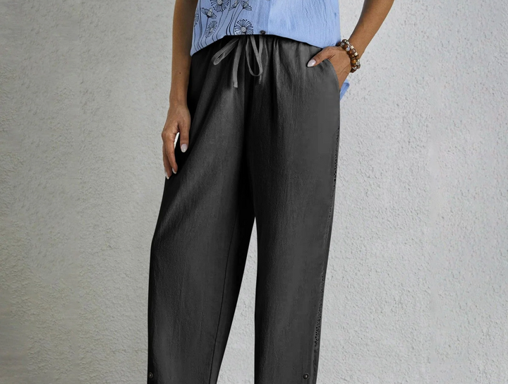 Bella Stride| Selena - Easy Buttoned Pants