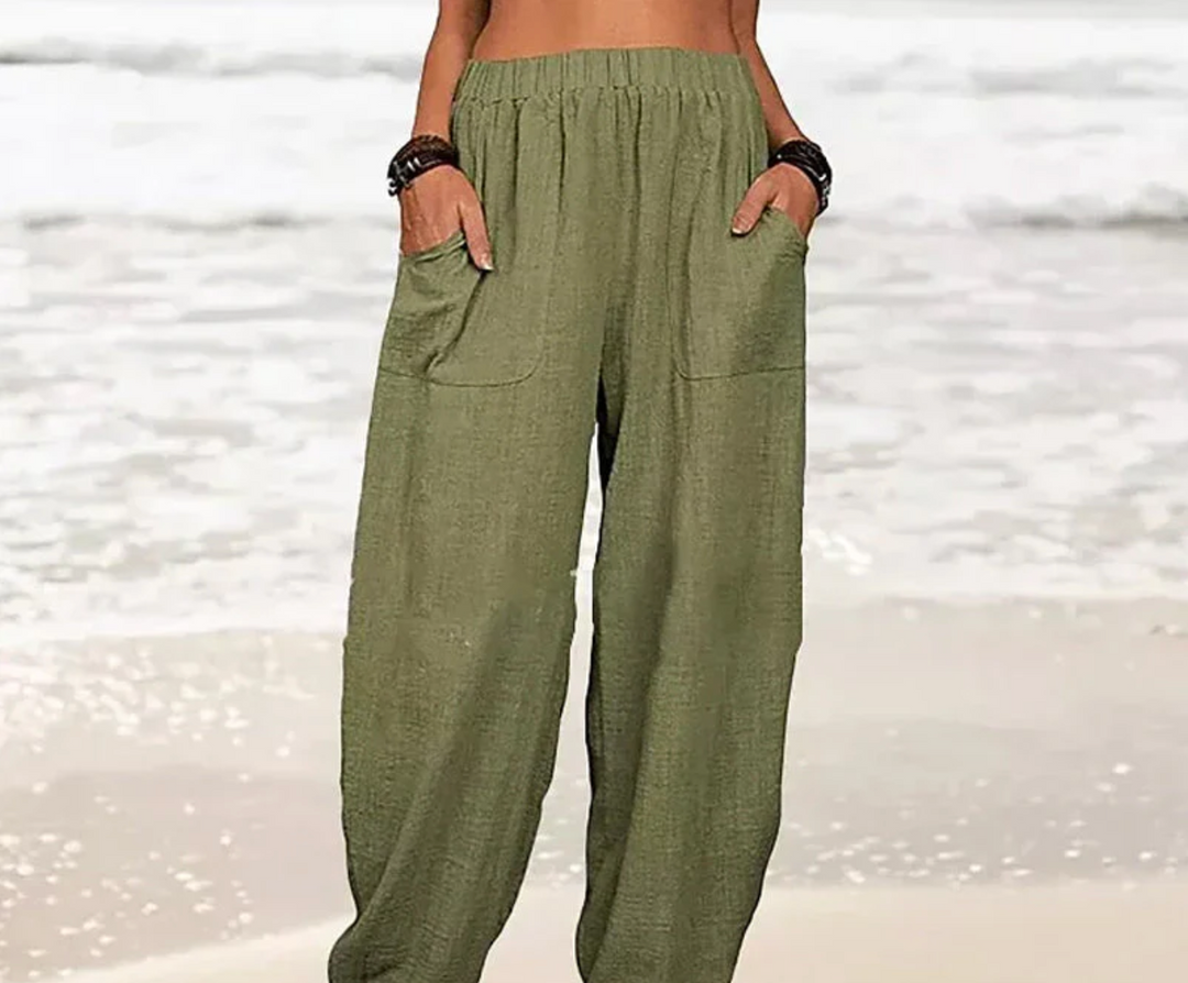 Bella Stride| Rizza - Casual Beach Pants