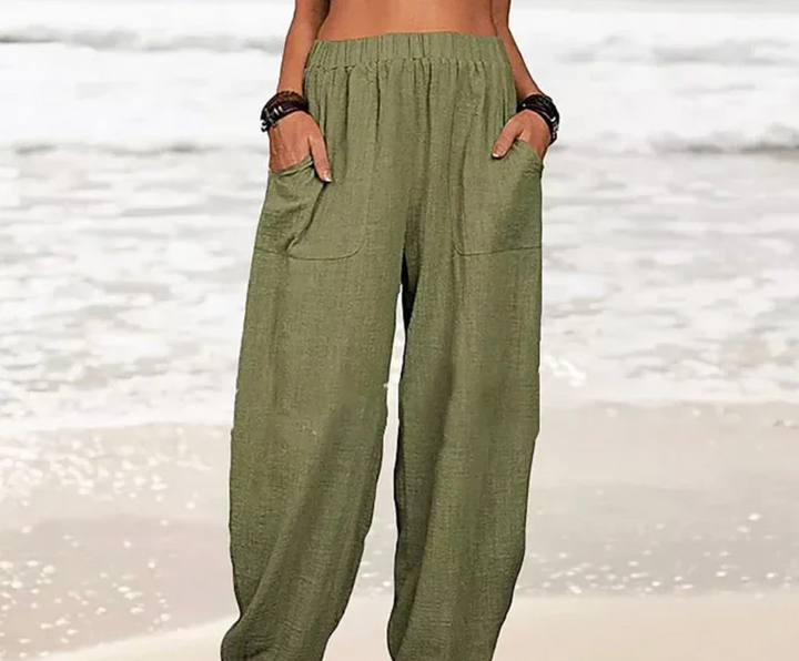 Bella Stride| Rizza - Casual Beach Pants