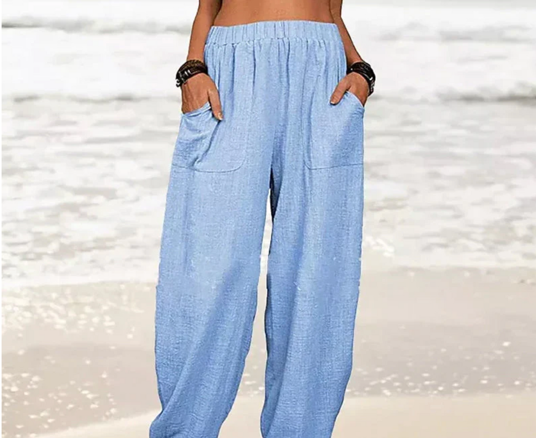 Bella Stride| Rizza - Casual Beach Pants
