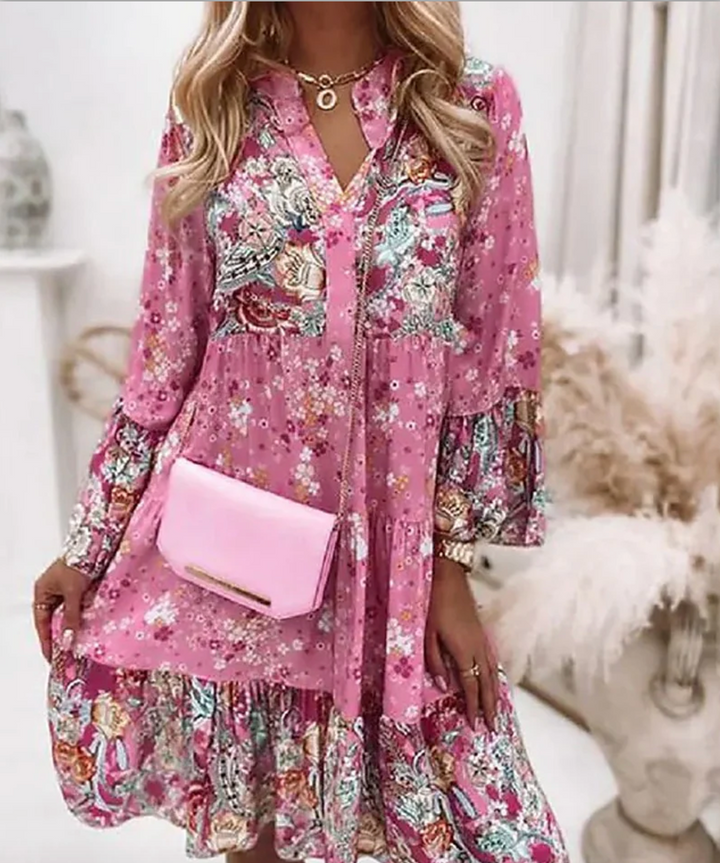 Bella Stride| Women's Casual Dress Floral Dress