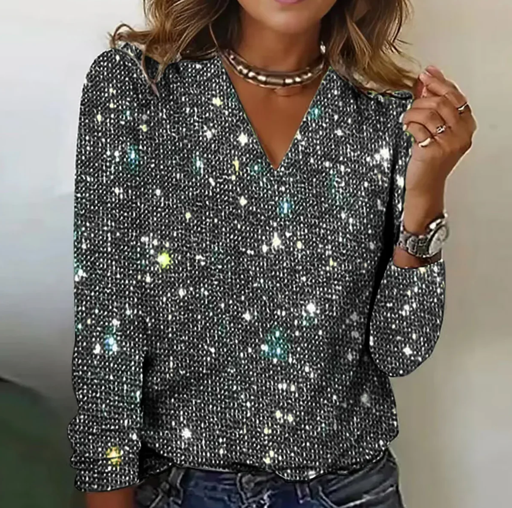 Bella Stride| Sequin Top