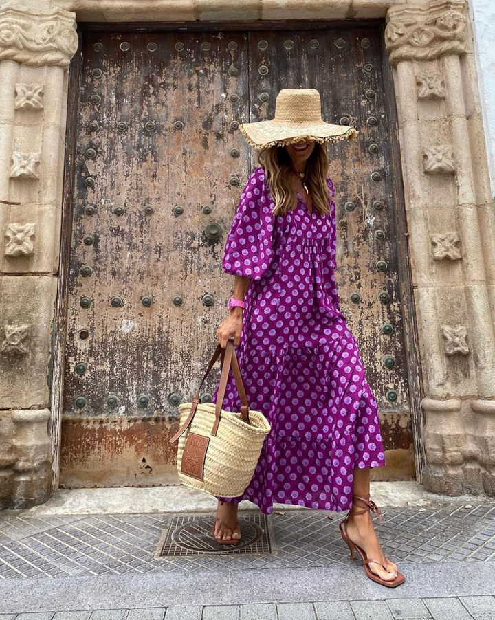 Bella Stride| BOHEMIAN LONG DRESS